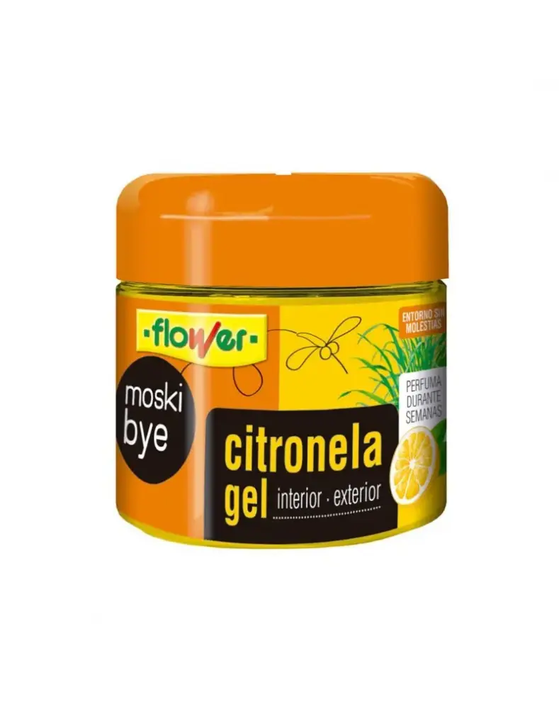 CITRONELA GEL REPELENTE MOSQUITOS FLOWER