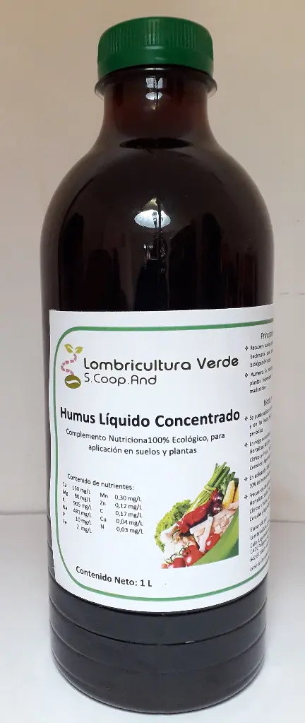 HUMUS DE LOMBRIZ LÍQUIDO 500ML