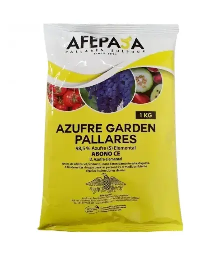 [700014] AZUFRE MICRONIZADO GARDEN PALLARES 1KG